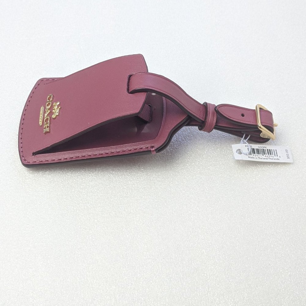 NWT COACH Luggage Tag 89015 - Picture 3 of 3